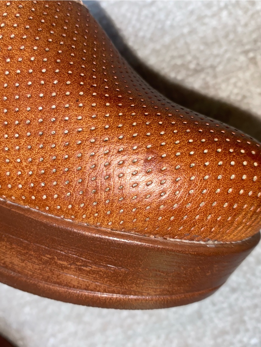 b.o.c. by Born Women's Gia Mary Jane Platform Clogs – Tan Brown Size 8 - Picture 5 of 12